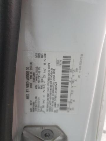 NM0LS7E77J1349543 - 2018 FORD TRANSIT CO XL WHITE photo 13