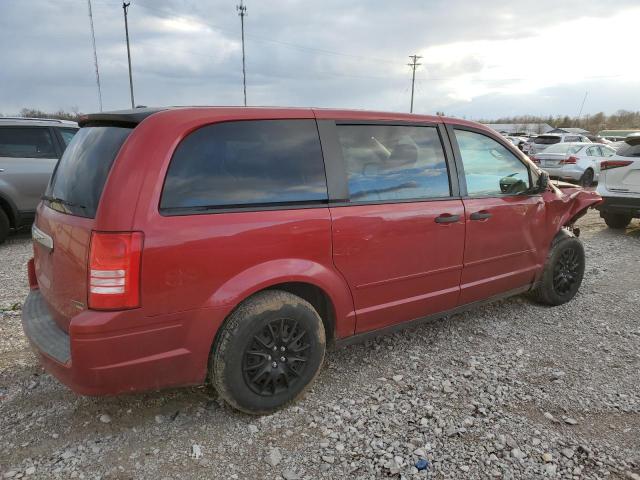 2A8HR44H68R841959 - 2008 CHRYSLER TOWN & COU LX BURGUNDY photo 3