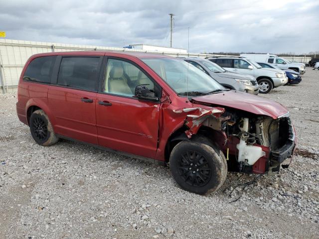 2A8HR44H68R841959 - 2008 CHRYSLER TOWN & COU LX BURGUNDY photo 4