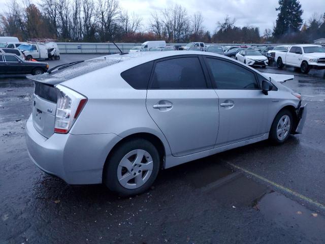 JTDKN3DU5A0218428 - 2010 TOYOTA PRIUS SILVER photo 3