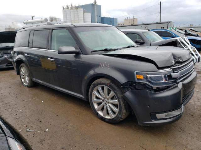 2FMHK6DT3KBA02715 - 2019 FORD FLEX LIMITED GRAY photo 4