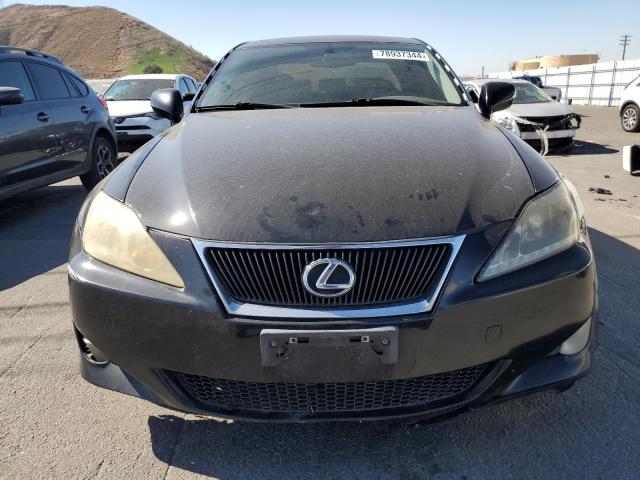 JTHBK262265003001 - 2006 LEXUS IS 250 BLACK photo 5