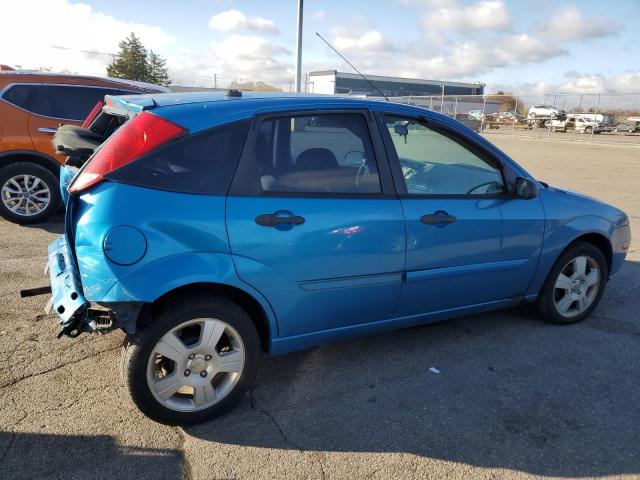 1FAHP37N77W160827 - 2007 FORD FOCUS ZX5 BLUE photo 3