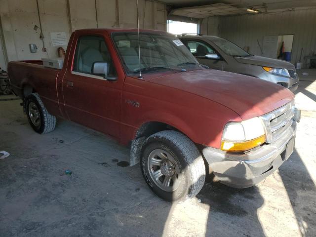 1FTYR10V9YTA66101 - 2000 FORD RANGER BURGUNDY photo 4