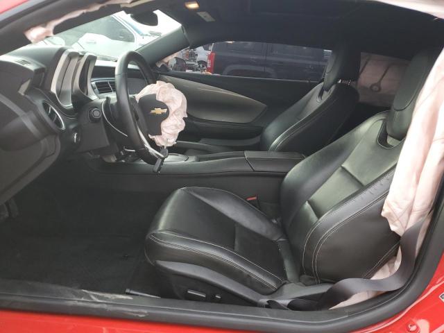 2G1FF1E30F9302283 - 2015 CHEVROLET CAMARO LT RED photo 7