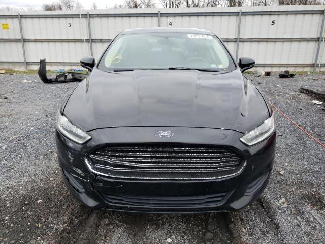 3FA6P0H75GR346312 - 2016 FORD FUSION SE BLACK photo 5