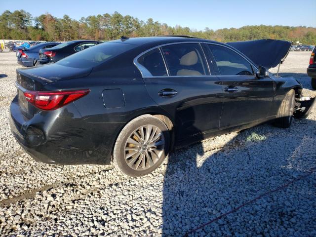 JN1EV7AP8JM591395 - 2018 INFINITI Q50 LUXE BLACK photo 3