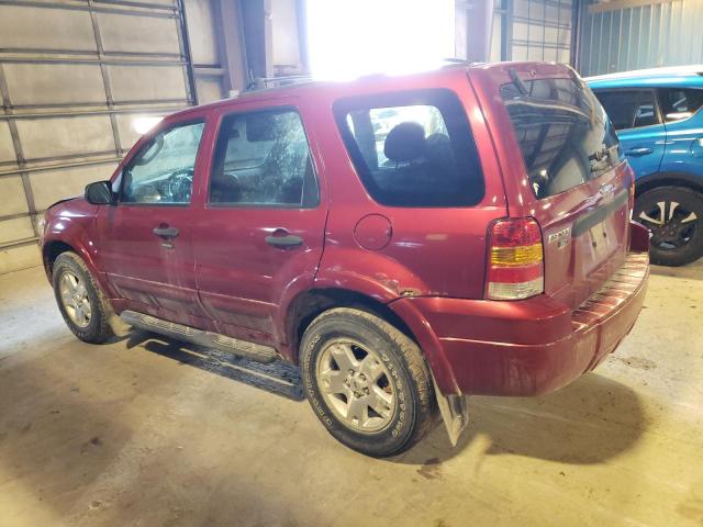 1FMCU93177KA91983 - 2007 FORD ESCAPE XLT RED photo 2