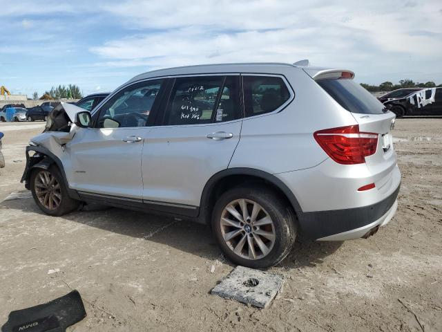 5UXWX5C51BL709532 - 2011 BMW X3 XDRIVE28I SILVER photo 2