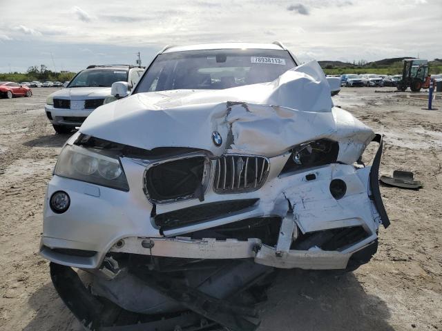 5UXWX5C51BL709532 - 2011 BMW X3 XDRIVE28I SILVER photo 5