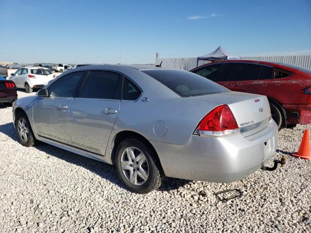 2G1WB57K291326708 - 2009 CHEVROLET IMPALA LS SILVER photo 2