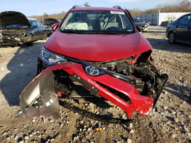 2T3RFREV5GW490620 - 2016 TOYOTA RAV4 XLE RED photo 5