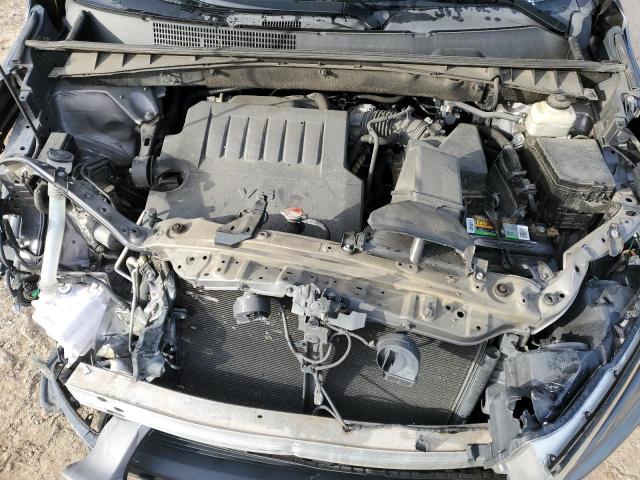 5TDKKRFH0GS157054 - 2016 TOYOTA HIGHLANDER XLE GRAY photo 11