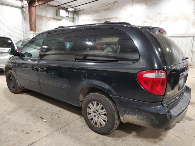 2A4GP44R37R324709 - 2007 CHRYSLER TOWN & COU LX BLACK photo 2