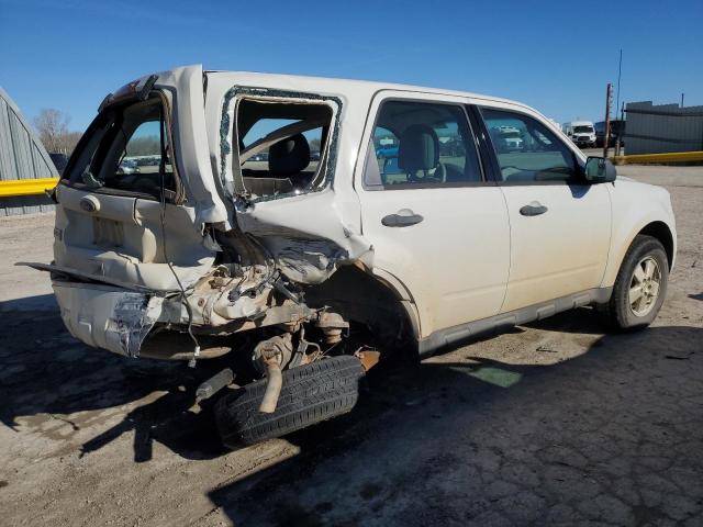 1FMCU0C73AKD45776 - 2010 FORD ESCAPE XLS WHITE photo 3