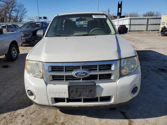 1FMCU0C73AKD45776 - 2010 FORD ESCAPE XLS WHITE photo 5