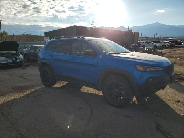 1C4PJMBX3MD233642 - 2021 JEEP CHEROKEE TRAILHAWK BLUE photo 4