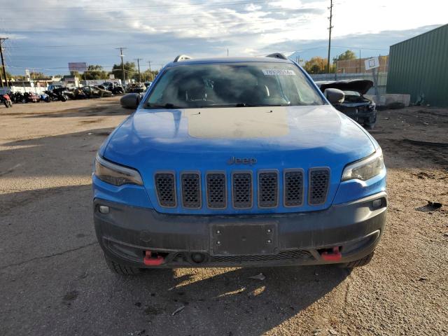 1C4PJMBX3MD233642 - 2021 JEEP CHEROKEE TRAILHAWK BLUE photo 5