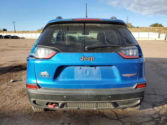 1C4PJMBX3MD233642 - 2021 JEEP CHEROKEE TRAILHAWK BLUE photo 6