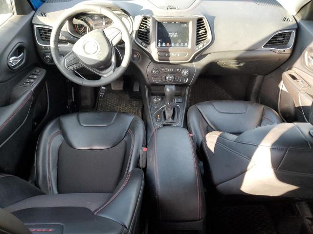 1C4PJMBX3MD233642 - 2021 JEEP CHEROKEE TRAILHAWK BLUE photo 8