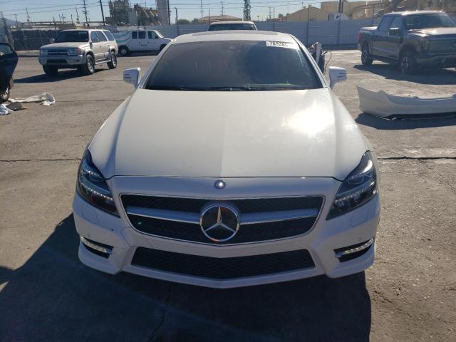 WDDLJ7DB3CA014266 - 2012 MERCEDES-BENZ CLS 550 WHITE photo 5