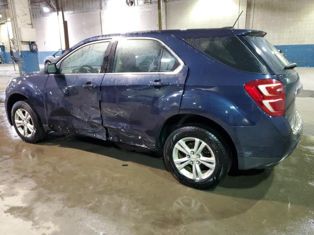 2GNALBEK7G1114567 - 2016 CHEVROLET EQUINOX LS BLUE photo 2