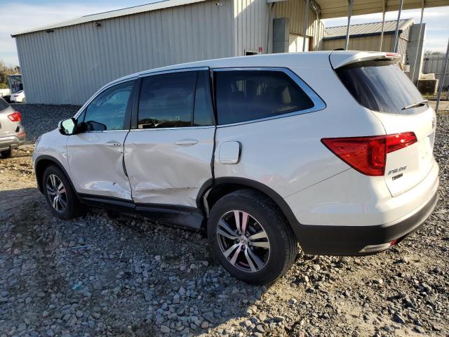 5FNYF5H50JB027233 - 2018 HONDA PILOT EXL WHITE photo 2