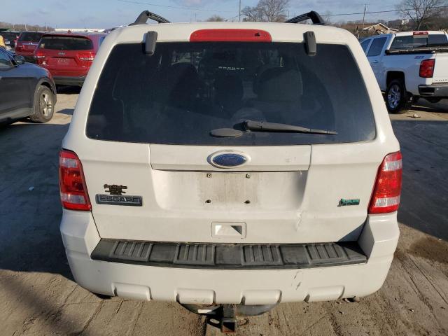 1FMCU9DG2BKB21869 - 2011 FORD ESCAPE XLT WHITE photo 6