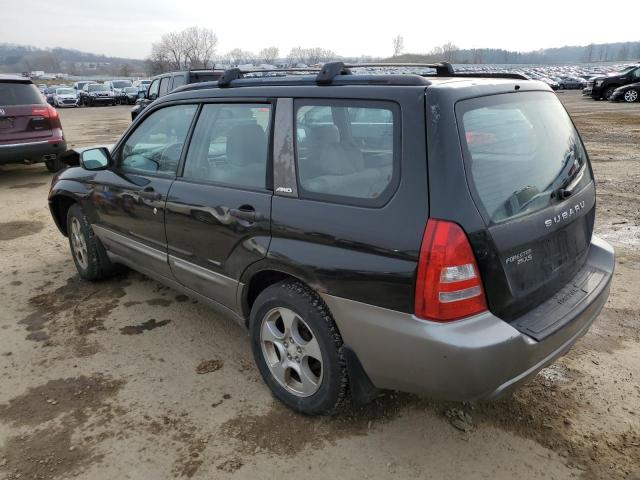 JF1SG65624H721597 - 2004 SUBARU FORESTER 2.5XS Чорний фото 2