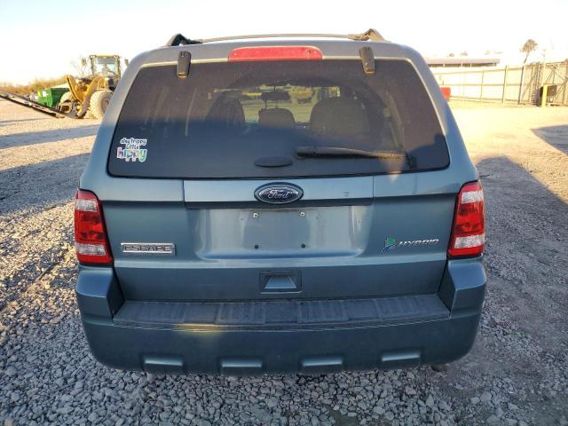 1FMCU5K34CKA81725 - 2012 FORD ESCAPE HYBRID BLUE photo 6