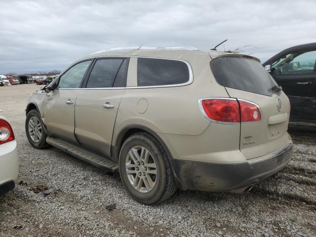 5GAER13D99J123546 - 2009 BUICK ENCLAVE CX GOLD photo 2