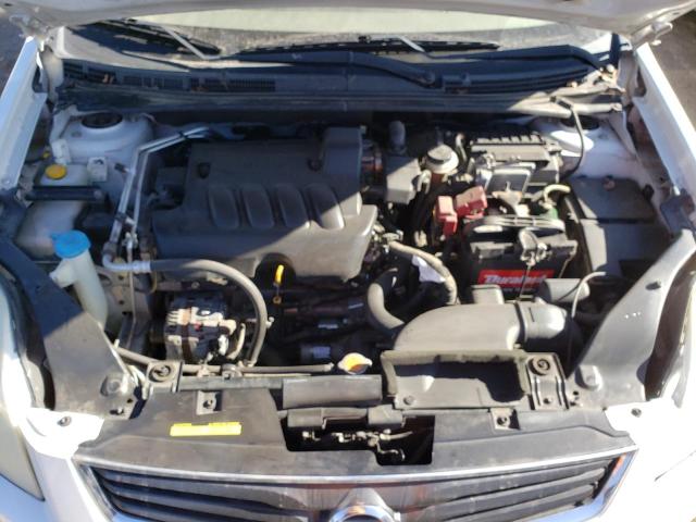 3N1AB6AP1CL754712 - 2012 NISSAN SENTRA 2.0 WHITE photo 11