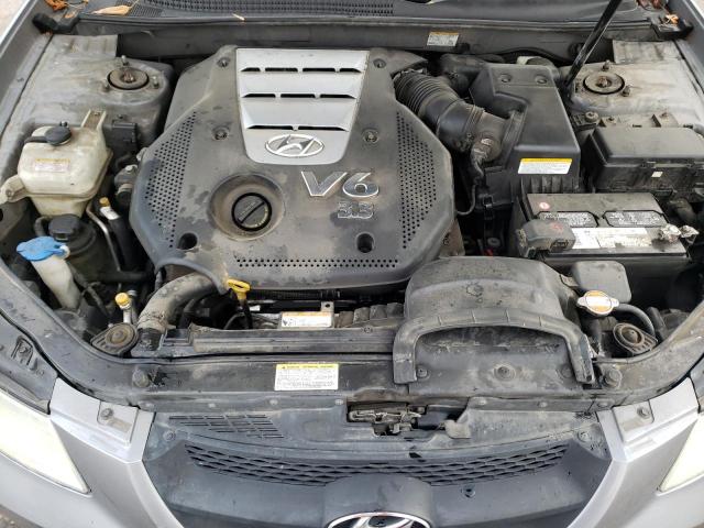 5NPEU46F86H110576 - 2006 HYUNDAI SONATA GLS SILVER photo 11