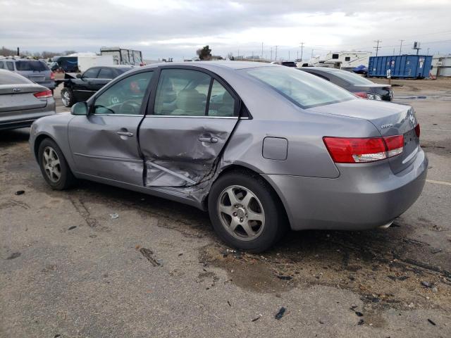 5NPEU46F86H110576 - 2006 HYUNDAI SONATA GLS SILVER photo 2