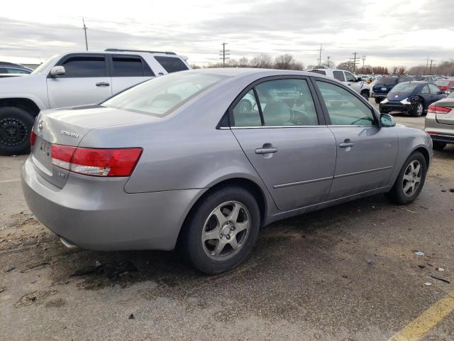 5NPEU46F86H110576 - 2006 HYUNDAI SONATA GLS SILVER photo 3