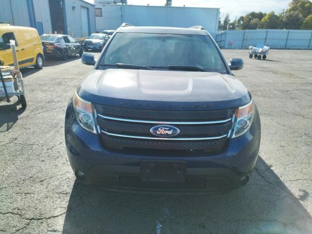 1FMHK8F82CGA68476 - 2012 FORD EXPLORER LIMITED BLUE photo 5