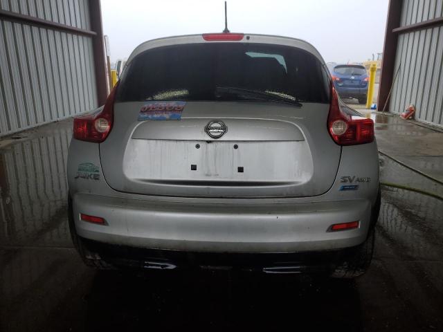 JN8AF5MVXDT221295 - 2013 NISSAN JUKE S SILVER photo 6