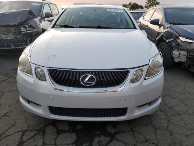 JTHBC96S375010949 - 2007 LEXUS GS 450H WHITE photo 5