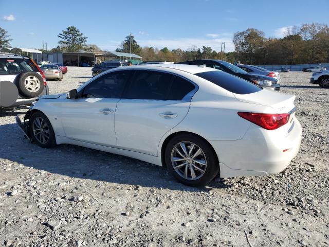 JN1BV7AP9EM691191 - 2014 INFINITI Q50 BASE WHITE photo 2