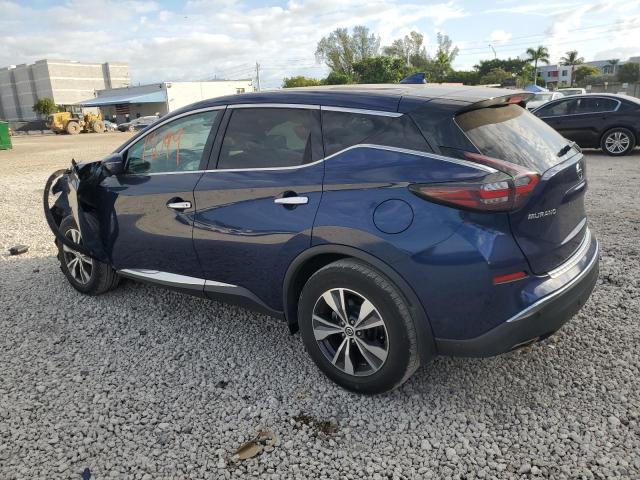 5N1AZ2AS5LN129280 - 2020 NISSAN MURANO S BLUE photo 2