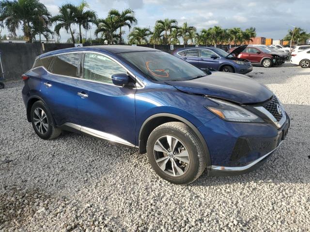 5N1AZ2AS5LN129280 - 2020 NISSAN MURANO S BLUE photo 4