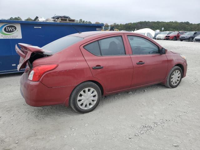 3N1CN7AP5JL803834 - 2018 NISSAN VERSA S RED photo 3