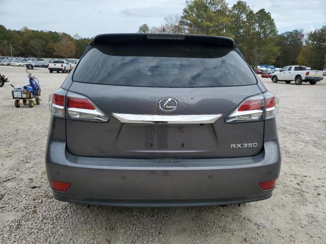 2T2ZK1BA6DC096530 - 2013 LEXUS RX 350 GRAY photo 6