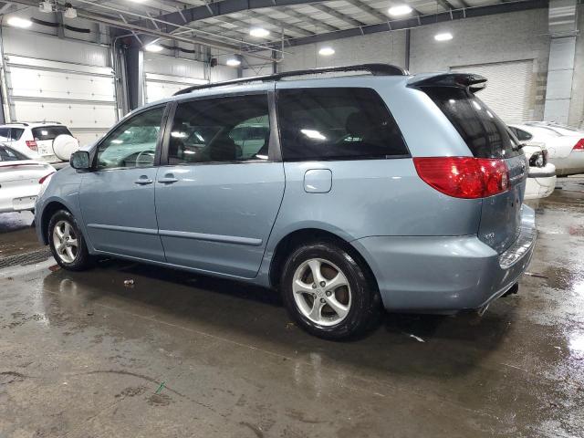 5TDZK23CX7S051466 - 2007 TOYOTA SIENNA CE BLUE photo 2