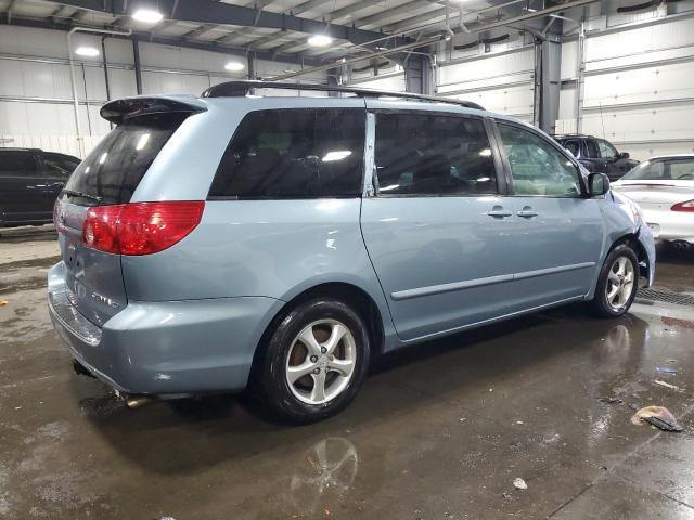 5TDZK23CX7S051466 - 2007 TOYOTA SIENNA CE BLUE photo 3