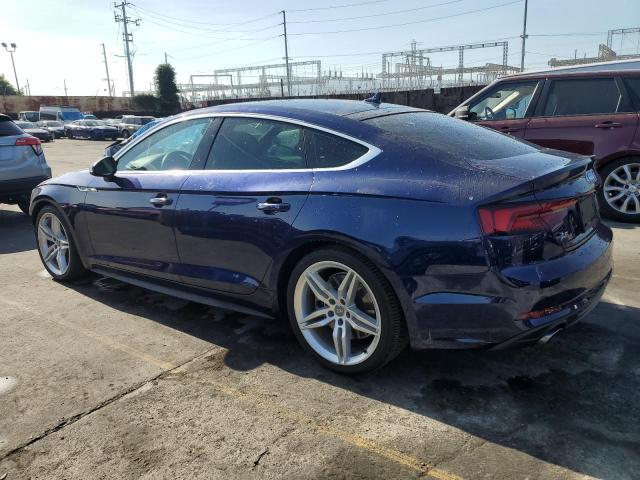 WAUENCF58KA073025 - 2019 AUDI A5 PREMIUM PLUS S-LINE BLUE photo 2