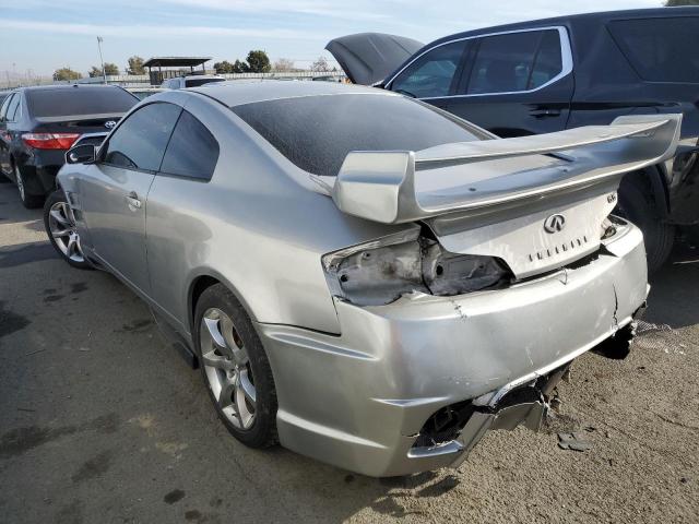 JNKCV54EX4M810332 - 2004 INFINITI G35 SILVER photo 2