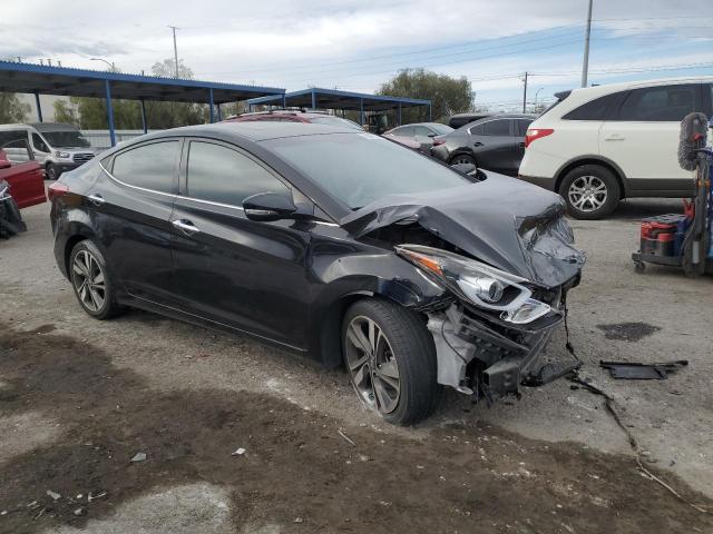 KMHDH4AEXGU626441 - 2016 HYUNDAI ELANTRA SE BLACK photo 4