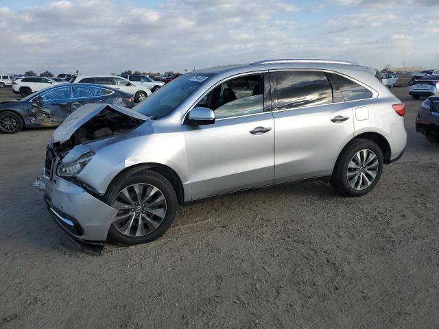 5FRYD4H46EB036160 - 2014 ACURA MDX TECHNOLOGY SILVER photo 1