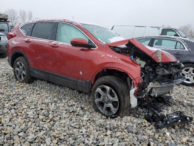 2HKRW2H53KH629727 - 2019 HONDA CR-V EX RED photo 4